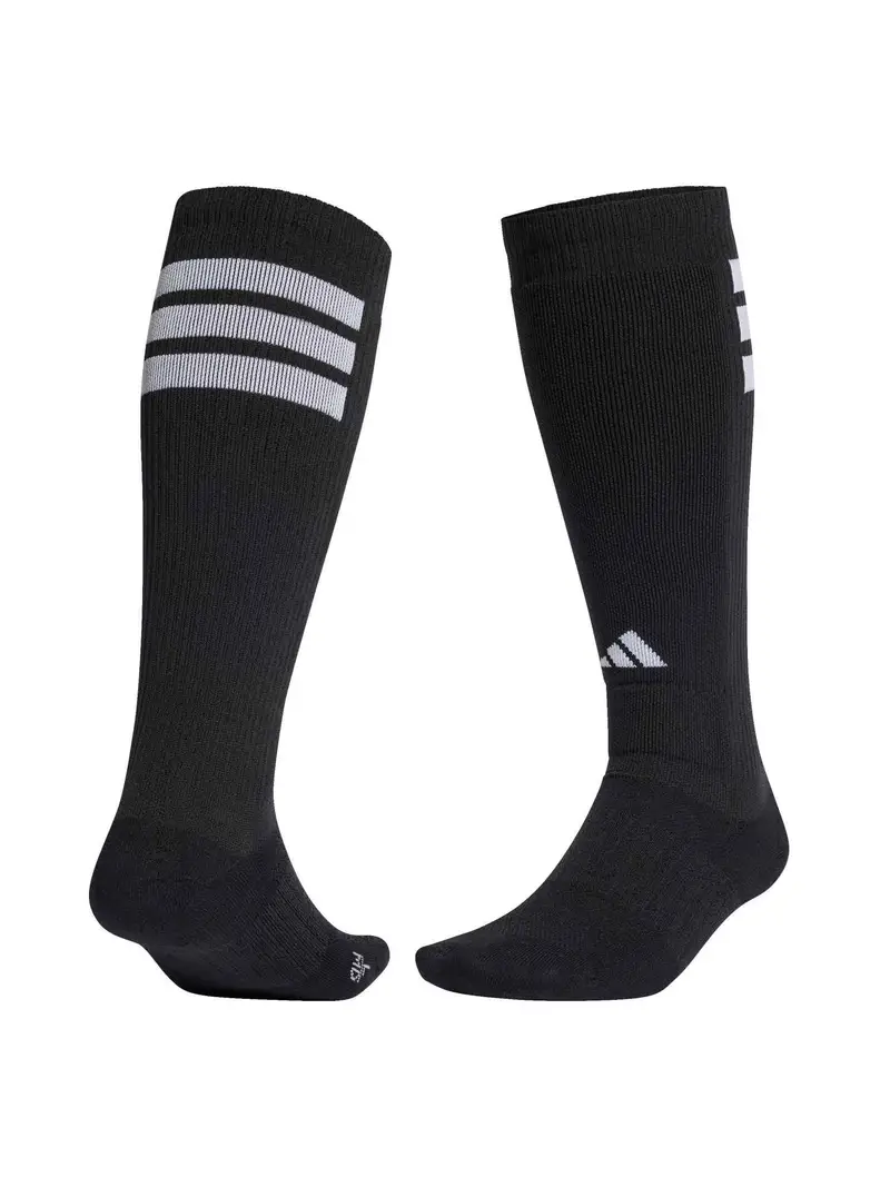 Calzino sportivo nero / bianco miniatura 2