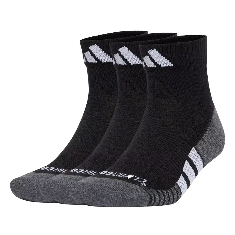 Calzino sportivo Performance CLIMACOOL Cushioned Quarter 3-Pack grigio sfumato / nero / bianco