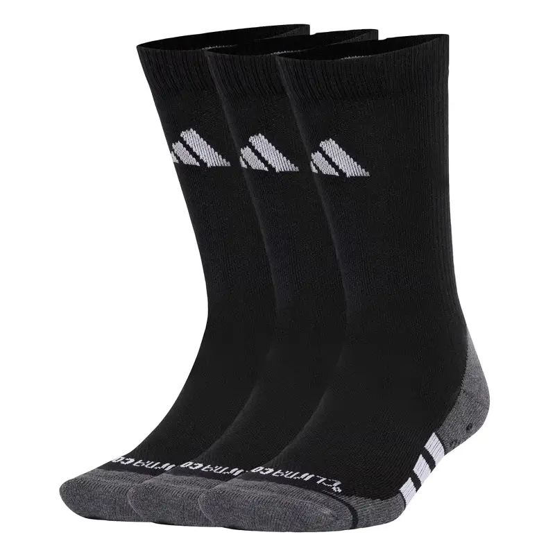 Calzino sportivo Performance Grip CLIMACOOL Cushioned Crew 3 Pairs grigio sfumato / nero / bianco