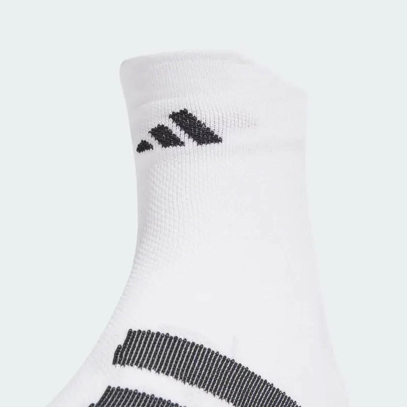 Adidas Performance Calzino sportivo uomo nero e bianco miniatura 3