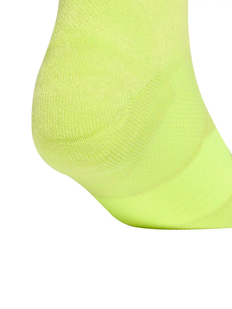 Calzino sportivo RunxCushioned giallo neon miniatura 3