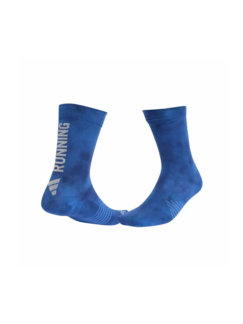 Calzino sportivo RunxGraphic blu / grigio miniatura 2