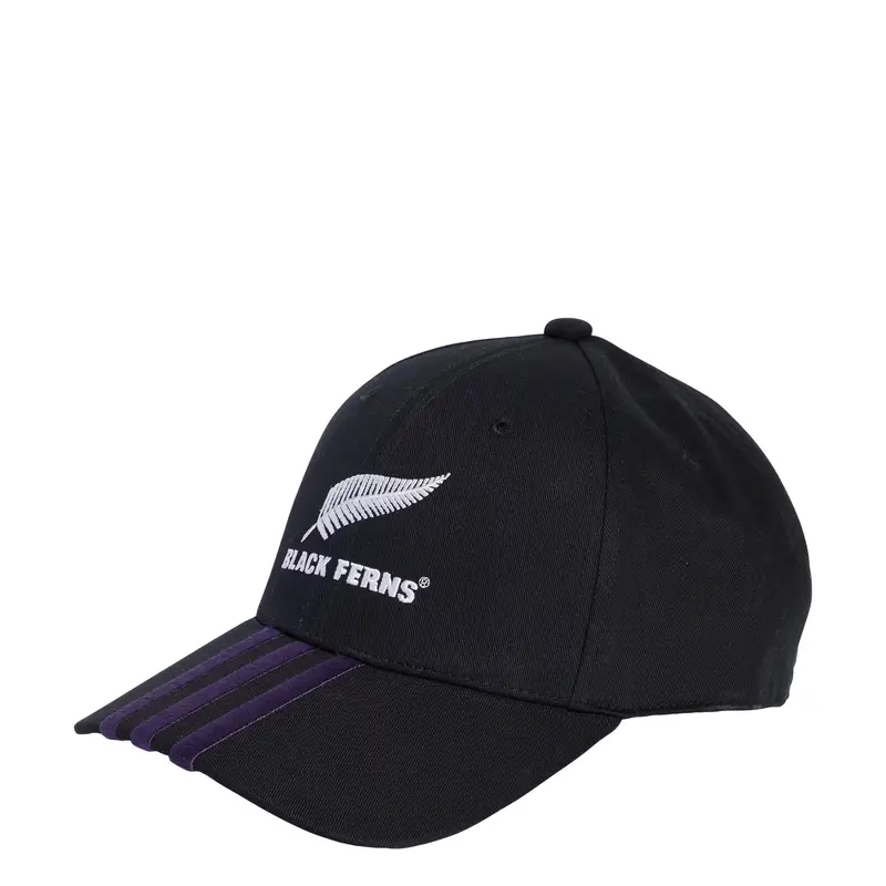 Cappello da baseball sportivo 'Black Ferns' lilla scuro / nero / bianco