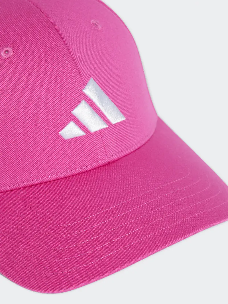 Cappello da baseball sportivo fucsia / bianco miniatura 3