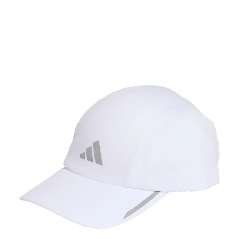 Cappello da baseball sportivo grigio argento / bianco
