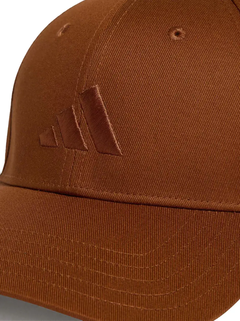 Cappello da baseball sportivo marrone miniatura 3