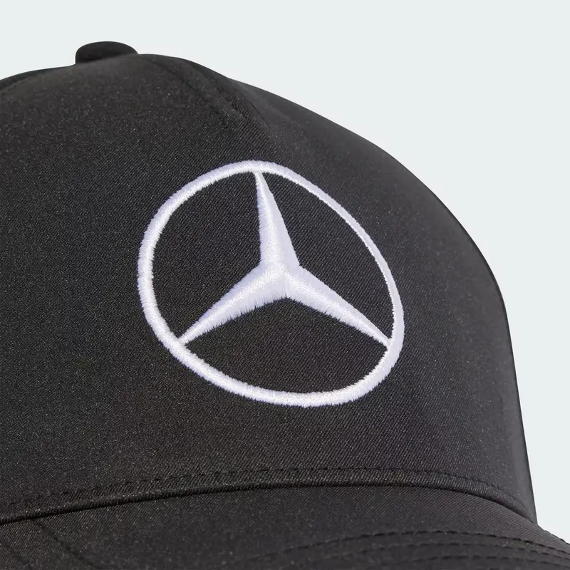 Cappello da baseball sportivo Mercedes - Amg Petronas Formula 1 Team Driver nero / bianco miniatura 3