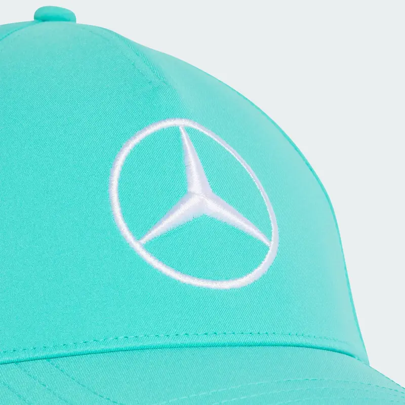 Cappello da baseball sportivo Mercedes - Amg Petronas Formula 1 Team Driver turchese / bianco miniatura 3