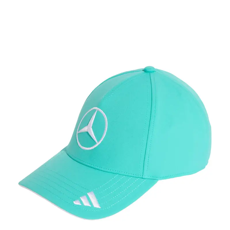 Cappello da baseball sportivo Mercedes - Amg Petronas Formula 1 Team Driver turchese / bianco