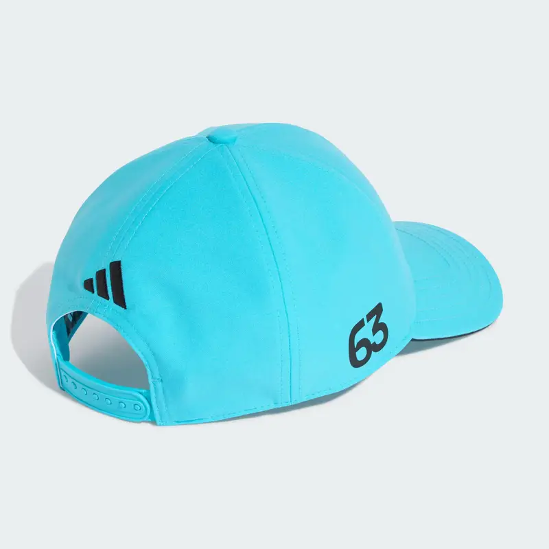 Cappello da baseball sportivo MERCEDES - AMG PETRONAS FORMULA 1 TEAM GEORGE RUSSELL blu / nero miniatura 2