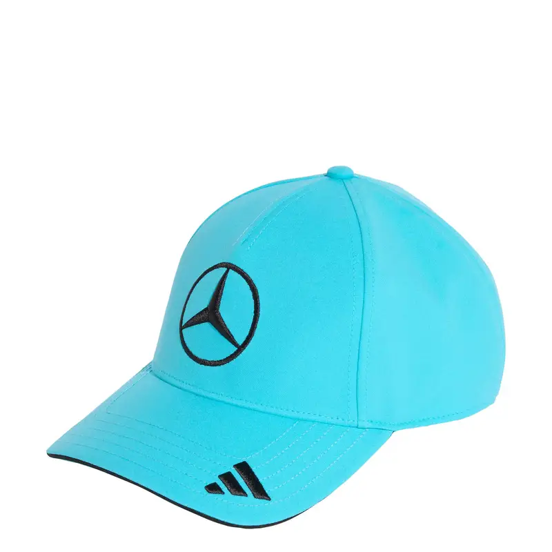 Cappello da baseball sportivo MERCEDES - AMG PETRONAS FORMULA 1 TEAM GEORGE RUSSELL blu / nero