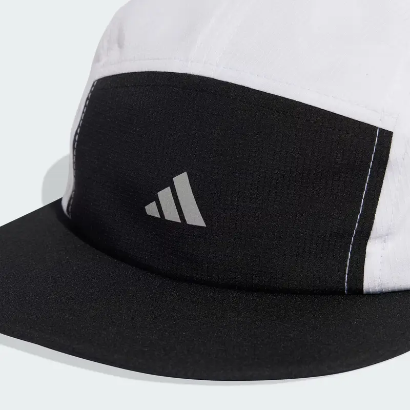 Cappello da baseball sportivo nero / bianco miniatura 3