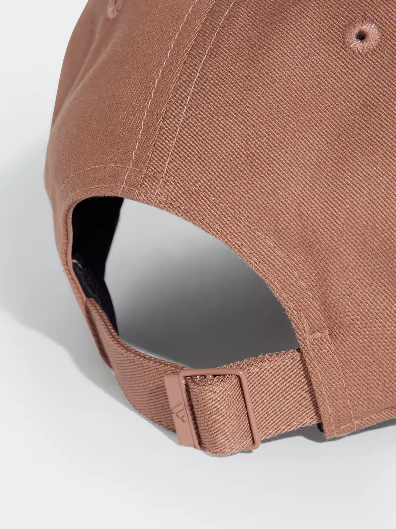 Cappello da baseball sportivo rosa antico / bianco miniatura 3