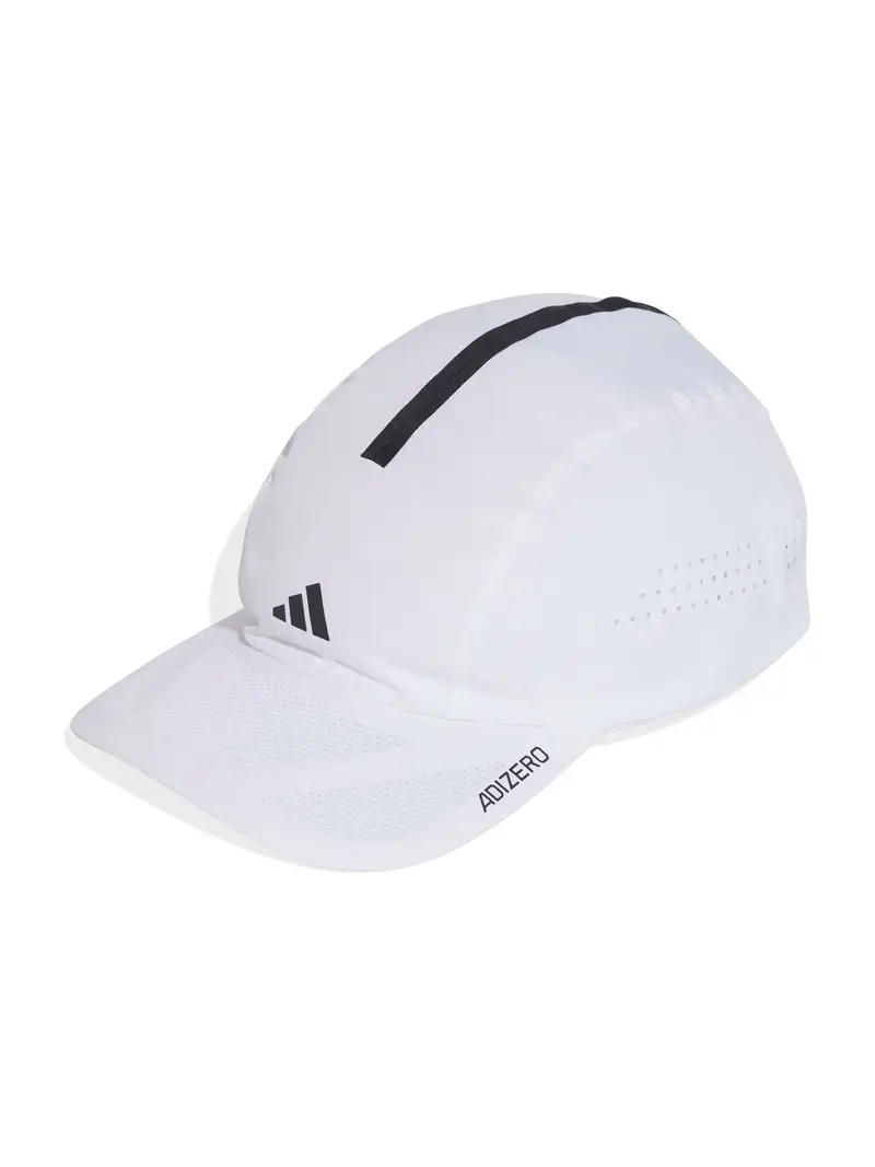 Cappello da baseball sportivo Running x Adizero bianco