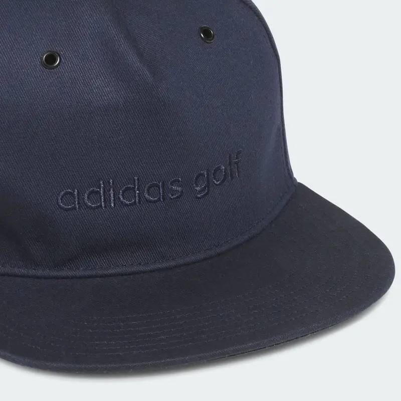 Cappello da baseball sportivo 'Waxed Canvas' blu scuro miniatura 3