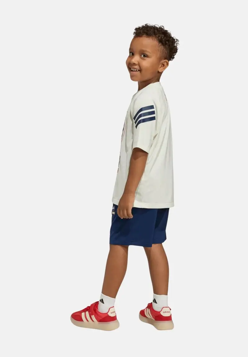 Completino MARVEL SPIDER-MAN blu e bianco da bambino miniatura 3