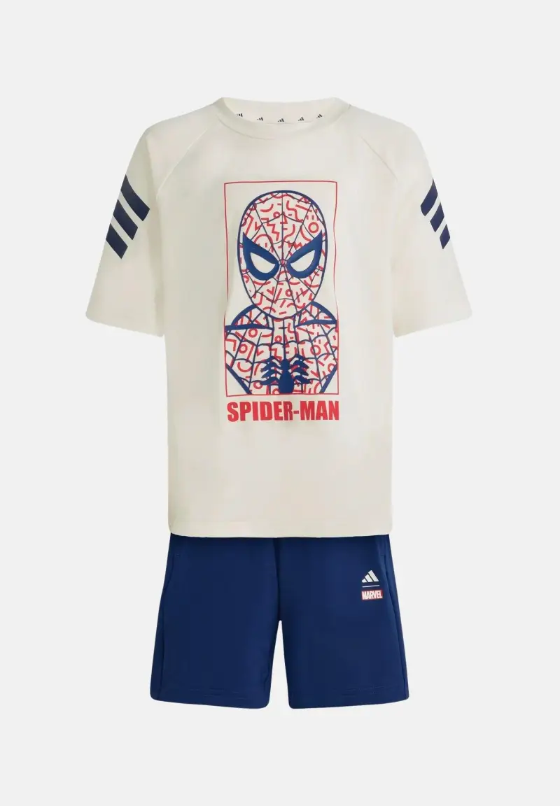 Completino MARVEL SPIDER-MAN blu e bianco da bambino