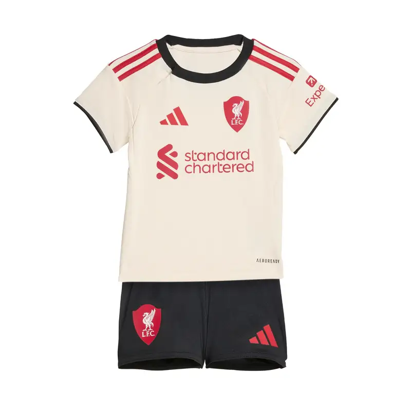 Completo per l'allenamento 'Liverpool FC 25/26' rosso / nero / bianco lana