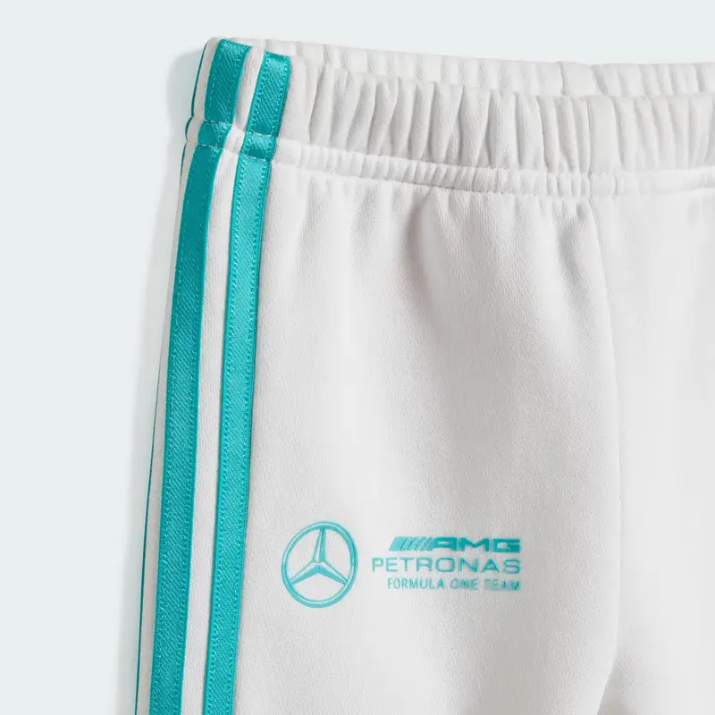 Completo per l allenamento MERCEDES - AMG PETRONAS FORMULA ONE TEAM DNA BABY JOGGER LONG acqua / bianco miniatura 2