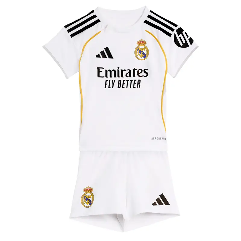 ADIDAS PERFORMANCE Completo per l'allenamento 'Real Madrid 25/26'  giallo oro / nero / bianco naturale