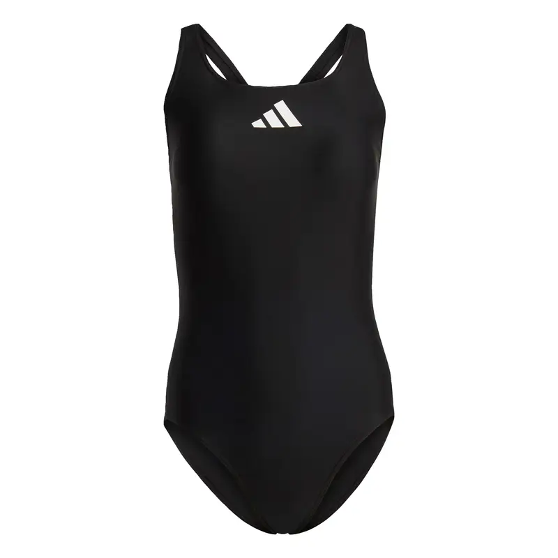 Costume intero sportivo '3 Bar' nero / bianco