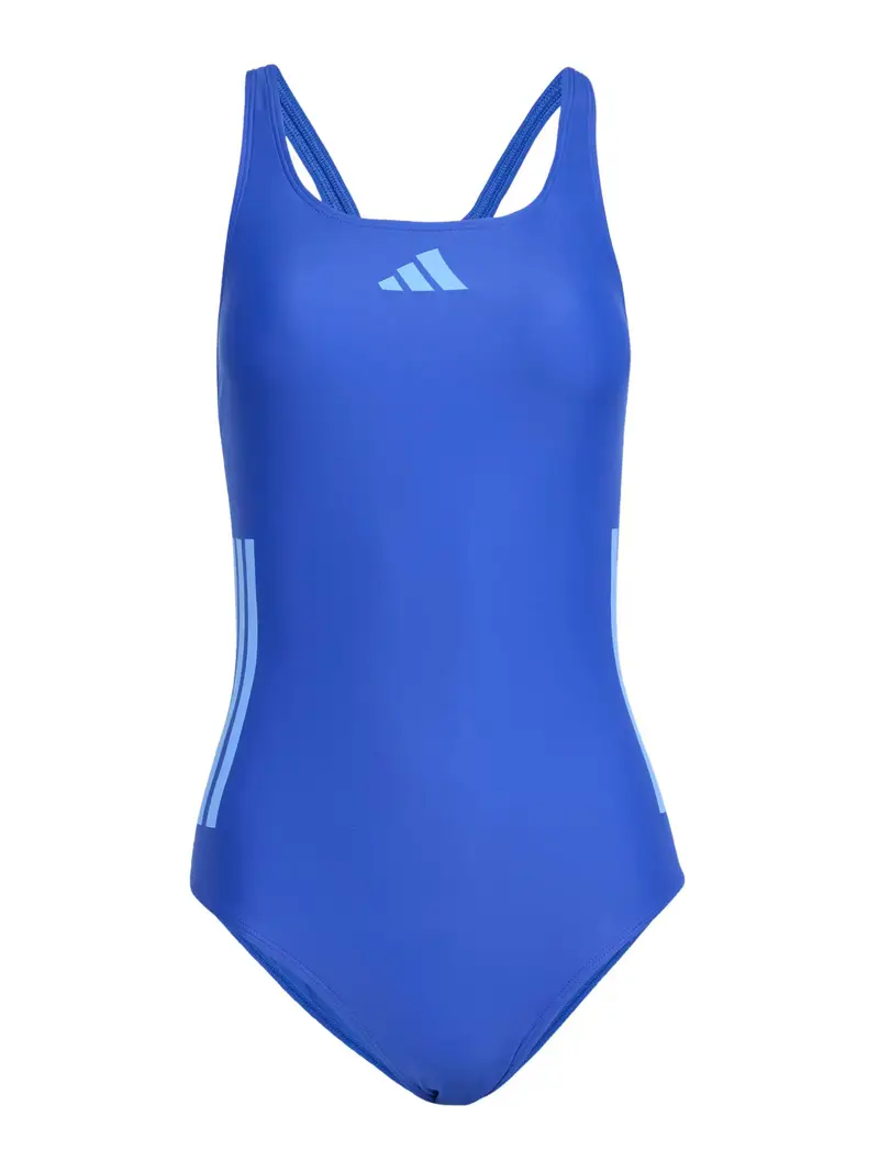 Costume intero sportivo 3-Stripes C-Back blu reale / blu chiaro