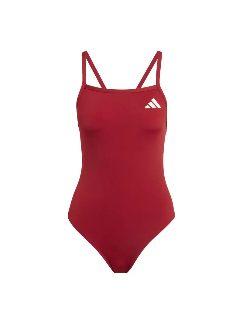 Costume intero sportivo Ess rosso acceso / bianco