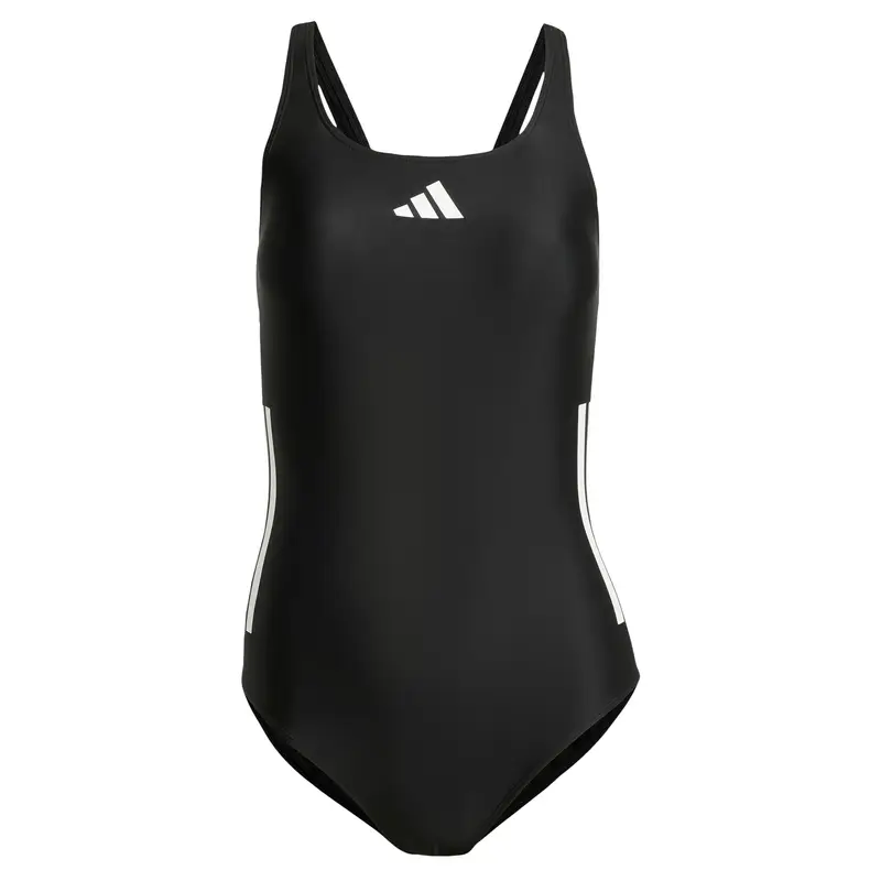 ADIDAS PERFORMANCE Costume intero sportivo  nero / bianco