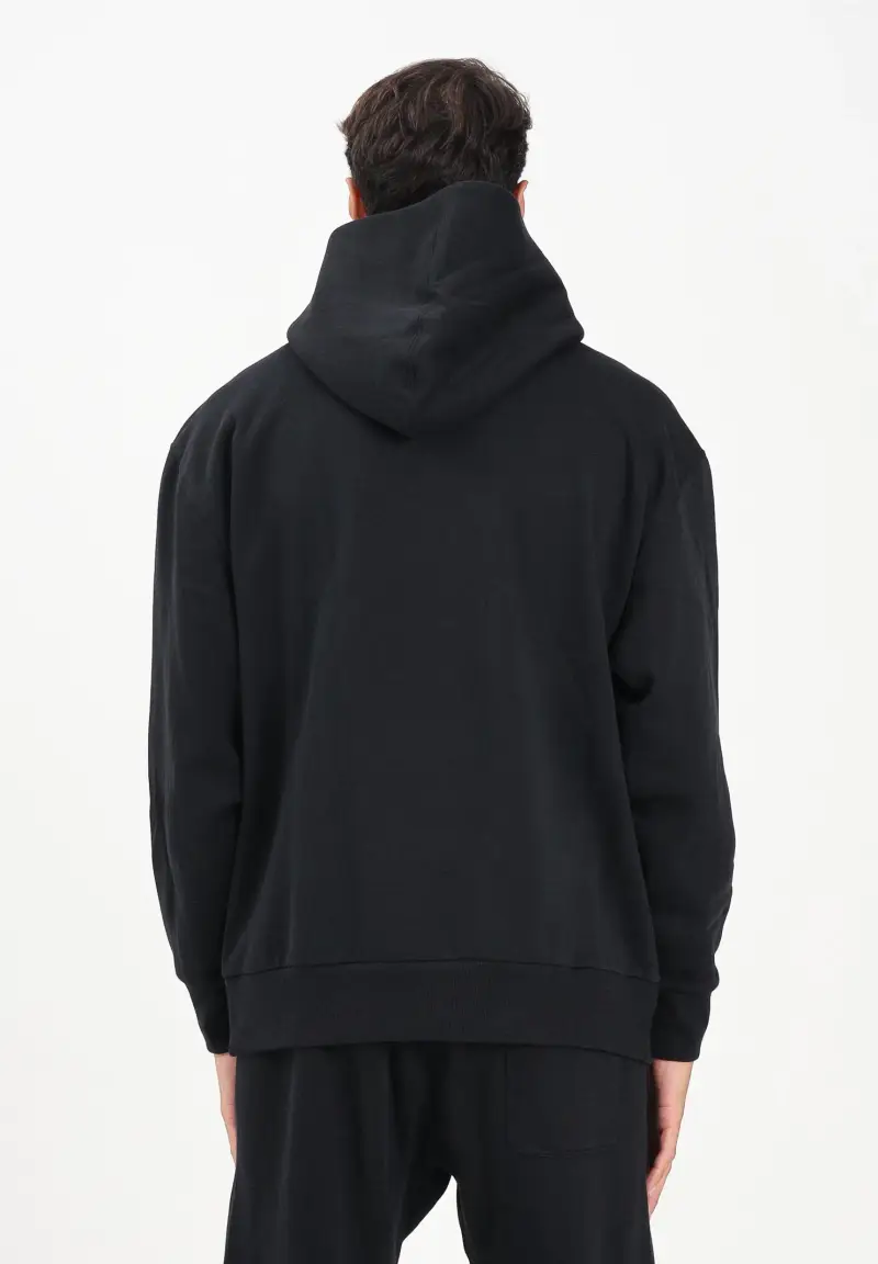 Felpa con cappuccio ALL SZN Fleece nera da uomo miniatura 3