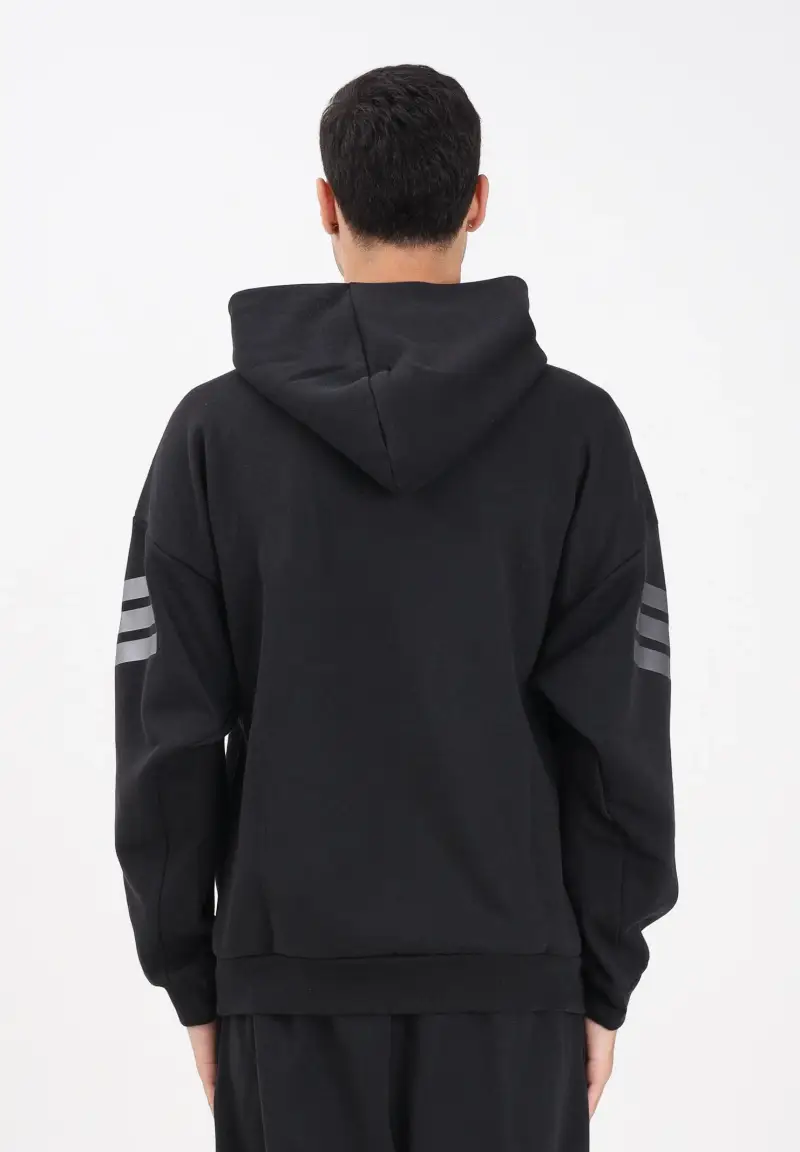 Felpa con cappuccio FUTURE ICONS nera da uomo miniatura 3