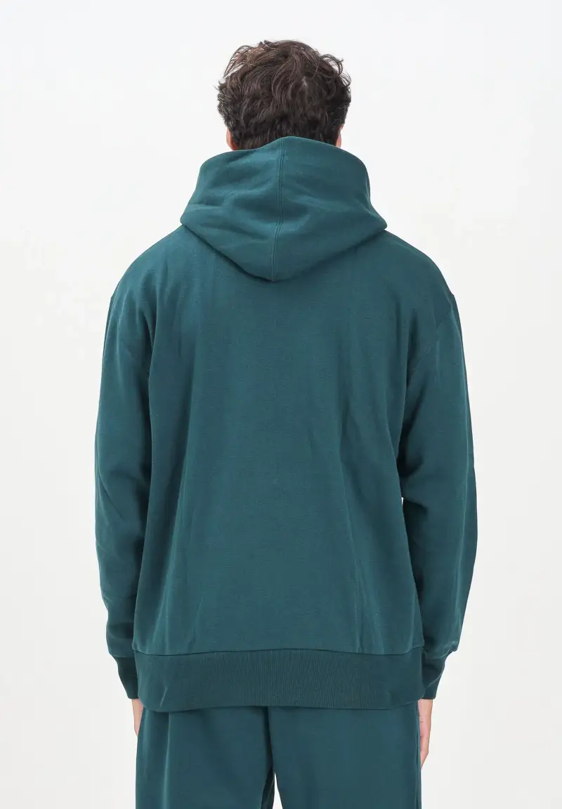 Felpa con zip ALL SZN Fleece verde da uomo miniatura 3