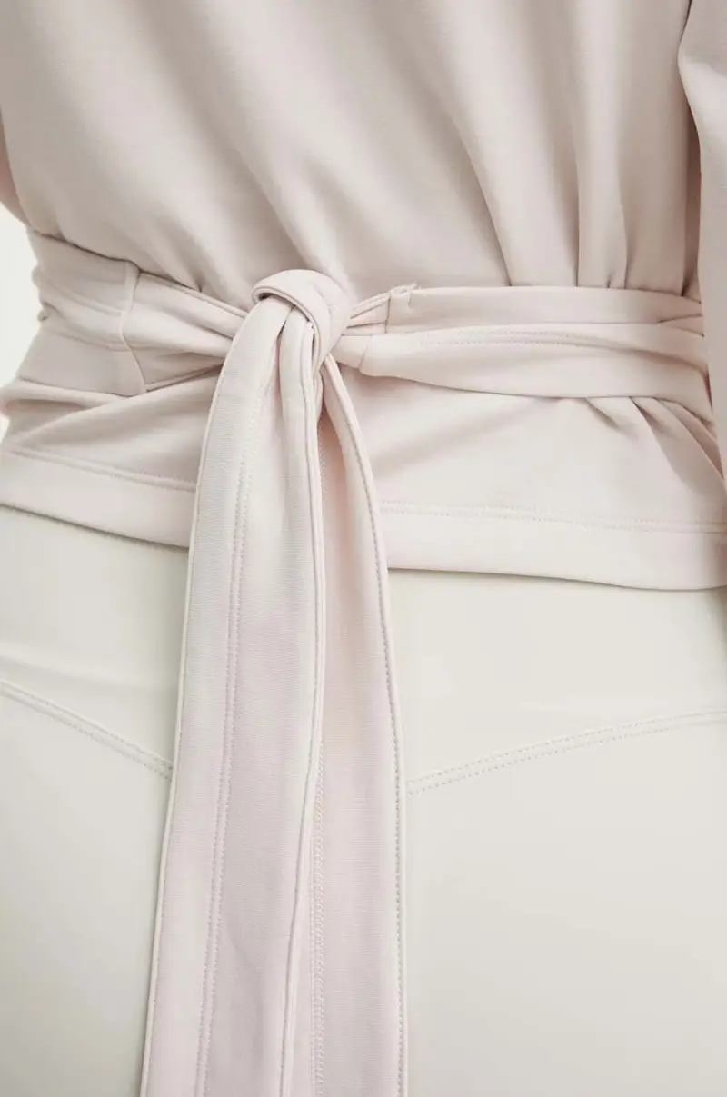 felpa da joga colore beige IS2987 miniatura 5