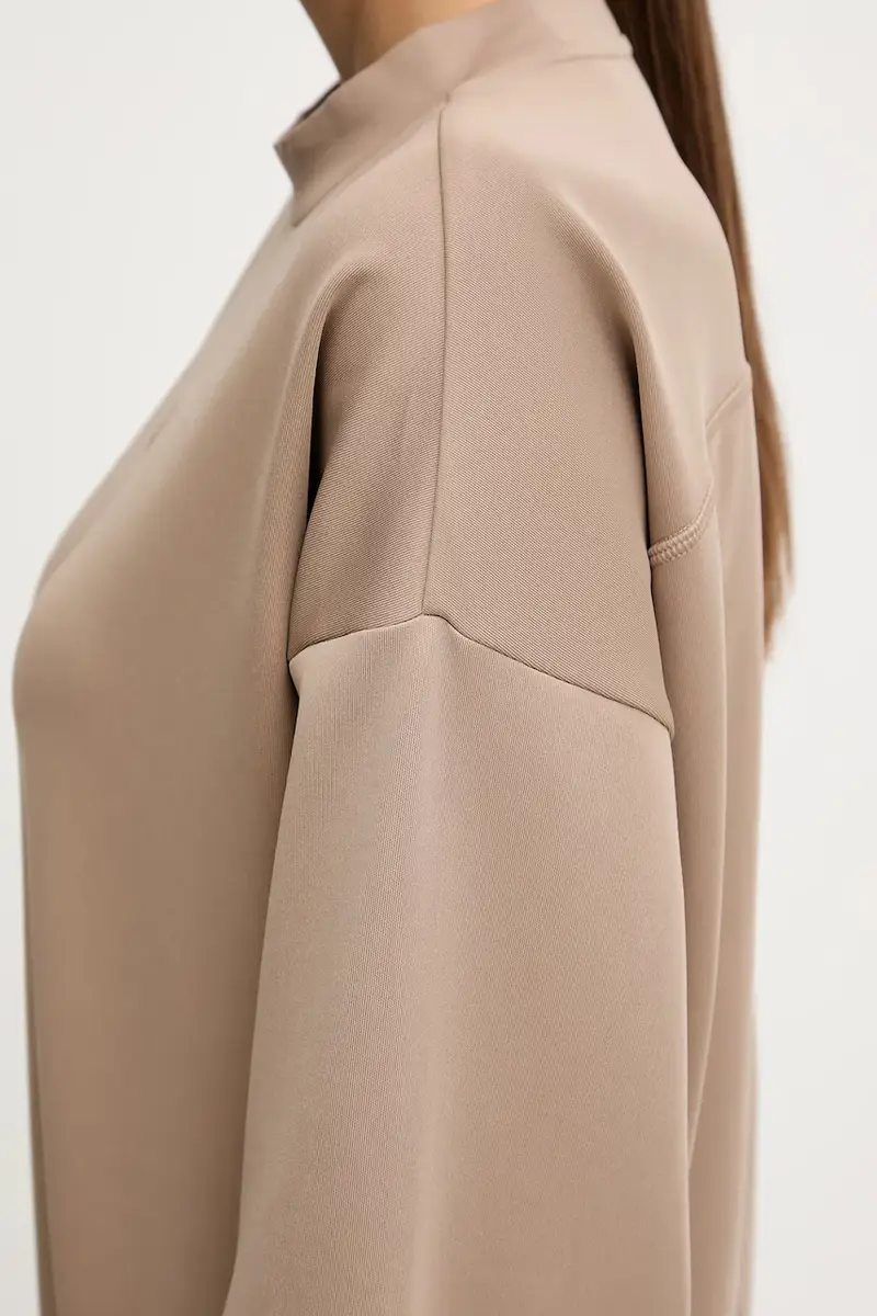 felpa da joga Motion donna colore beige JM4490 miniatura 5