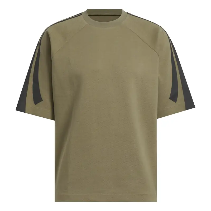 Felpa sportiva 'Basketball Short Sleeve (Gender Neutral)' oliva / nero