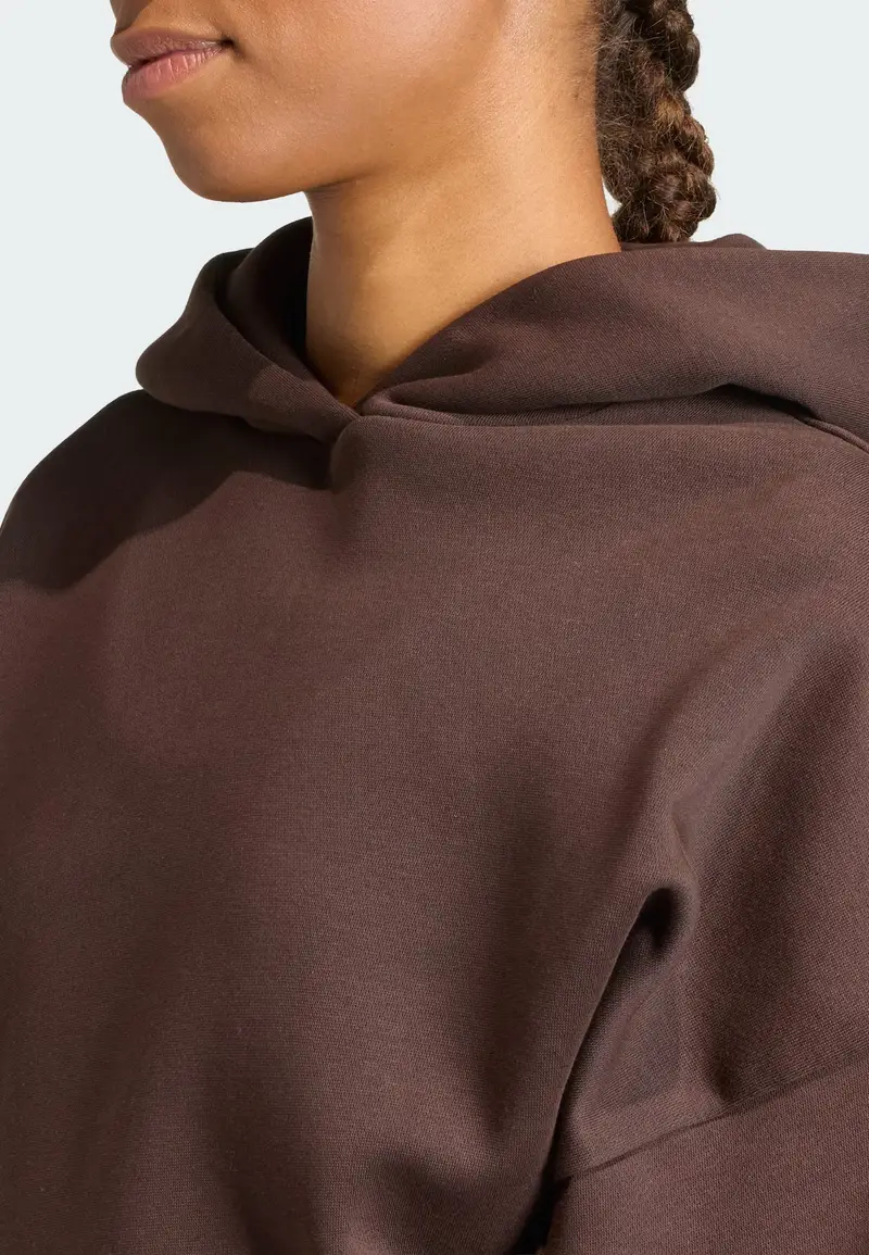 Felpa sportiva Hyperglam cioccolato / bianco miniatura 2