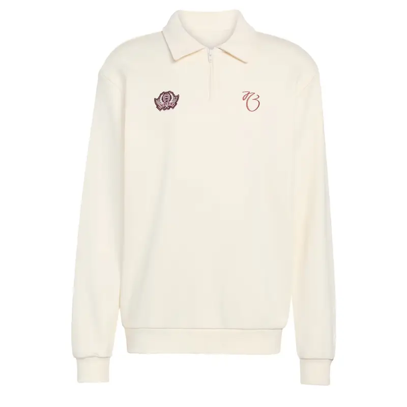 Felpa sportiva Jude Bellingham marrone / bianco