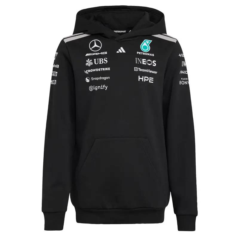 Felpa sportiva Mercedes-AMG Petronas Formula 1 Team acqua / nero / bianco