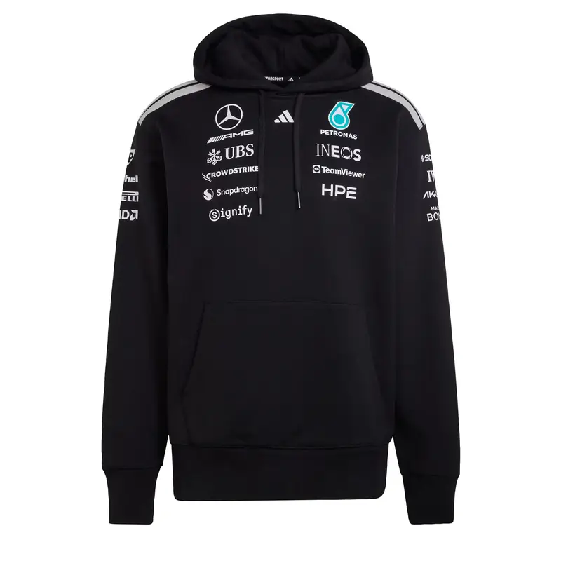 Felpa sportiva Mercedes-AMG Petronas Formula 1 Team blu chiaro / nero / bianco