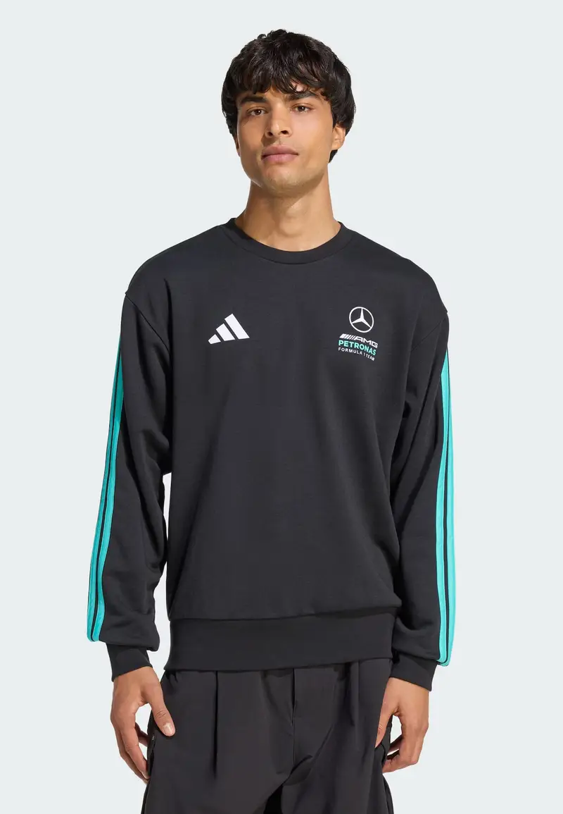 Felpa sportiva Mercedes - AMG Petronas Formula 1 Team Dna turchese / nero / bianco miniatura 2