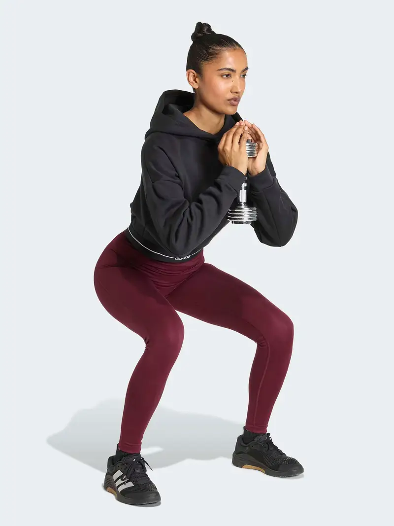 Felpa sportiva nero / bianco miniatura 2