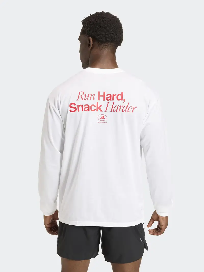 Felpa sportiva RUNHARD rosso / bianco miniatura 2