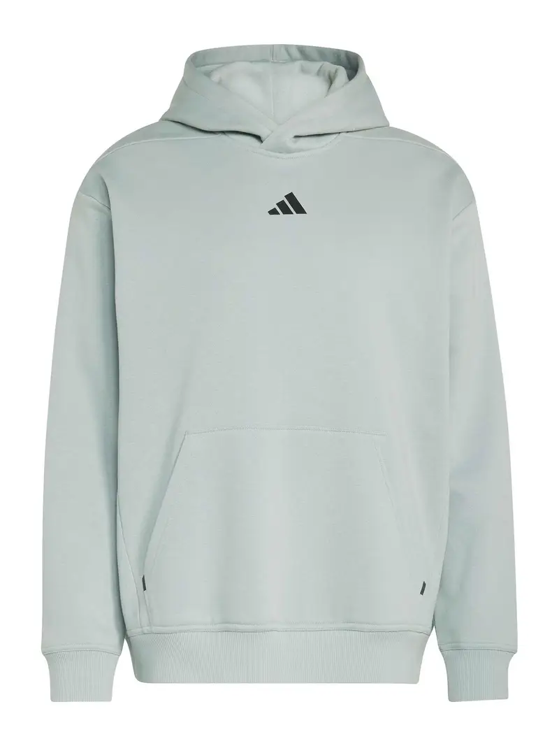 Felpa sportiva verde pastello / nero