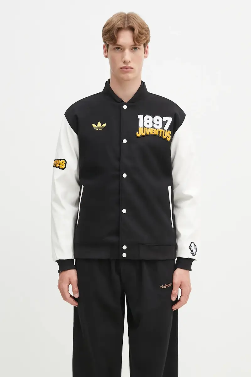 giacca bomber Juventus VRCT Jacket colore nero JF0451