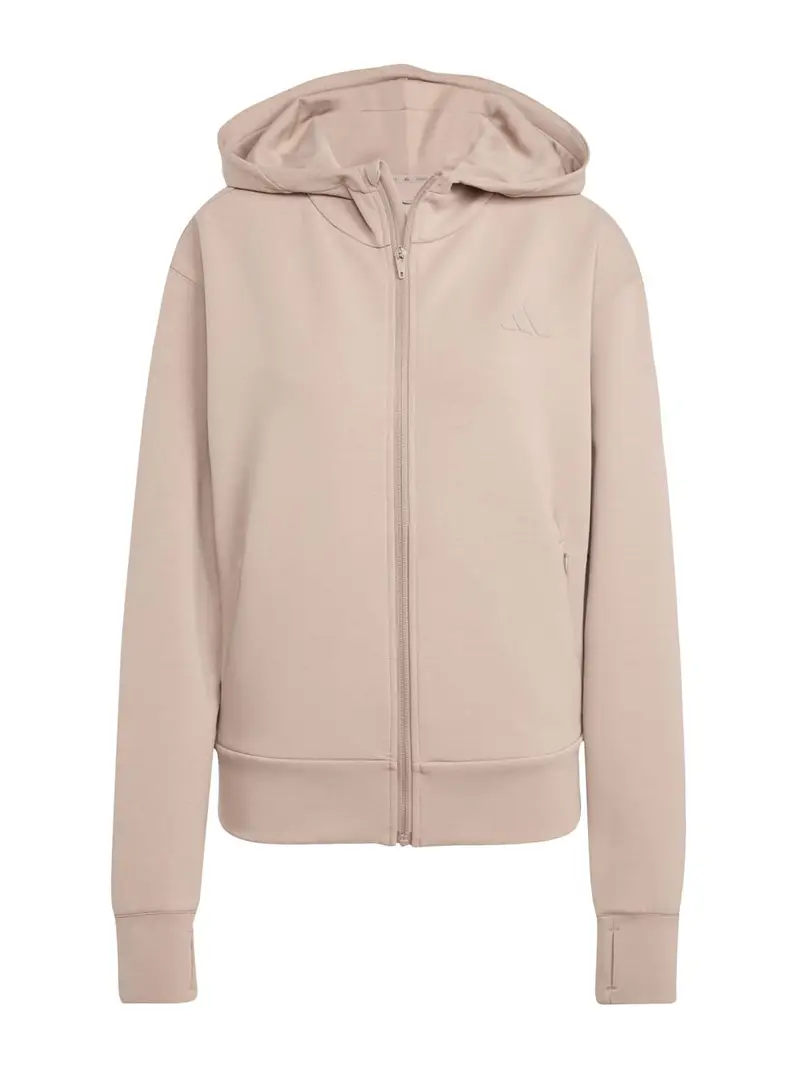 Giacca di felpa sportiva 'Designed 4 Training' beige scuro