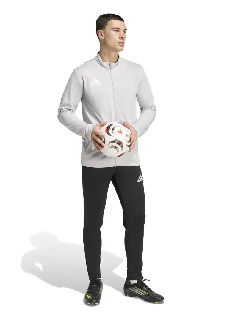 Giacca di felpa sportiva ENT26 grigio chiaro miniatura 3