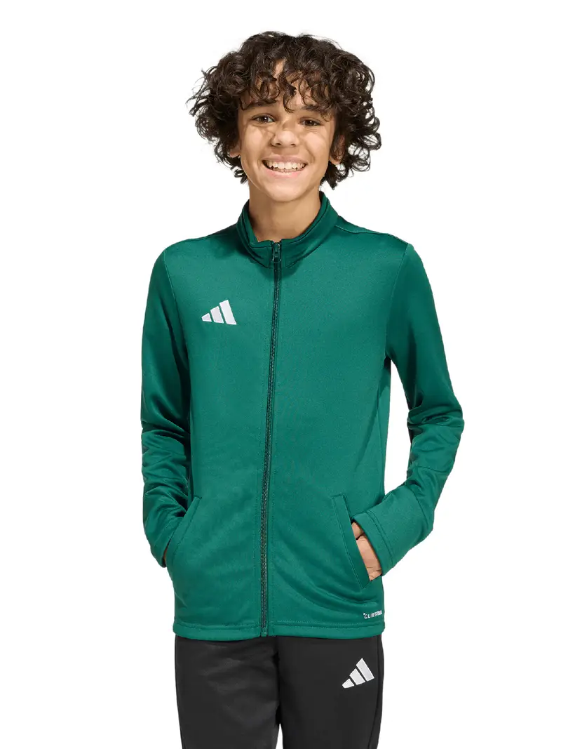 Giacca di felpa sportiva ENT26 smeraldo / bianco miniatura 2