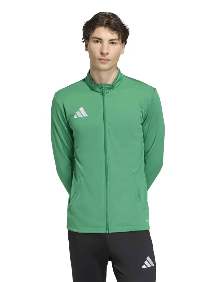 Giacca di felpa sportiva ENT26 verde / bianco miniatura 2