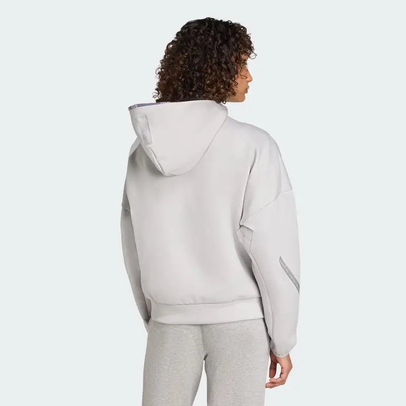 Giacca di felpa sportiva Mercedes - AMG Petronas Formula One Team grigio chiaro miniatura 3