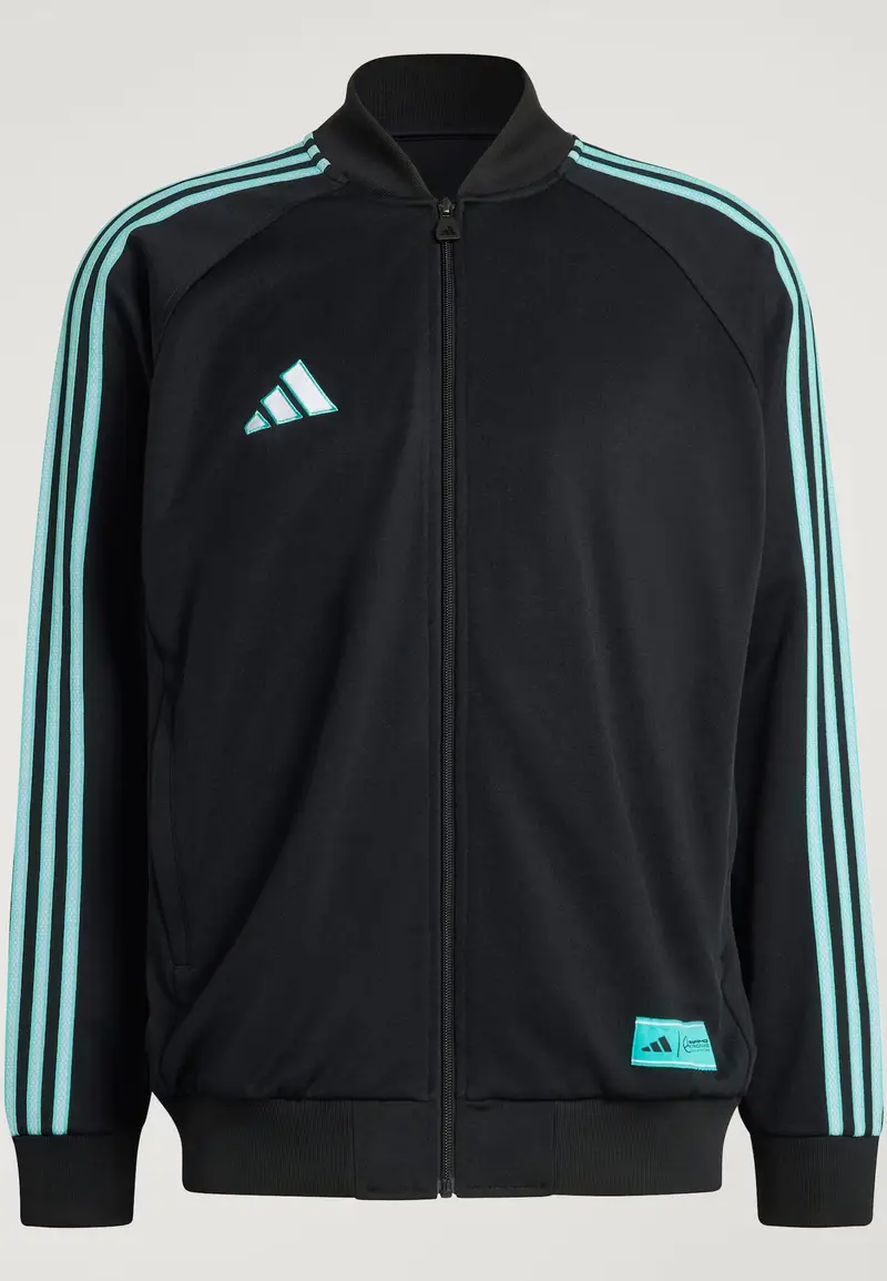 Giacca di felpa sportiva 'Mercedes - AMG Petronas Formula One Team Las Vegas' turchese / nero / bianco miniatura 2