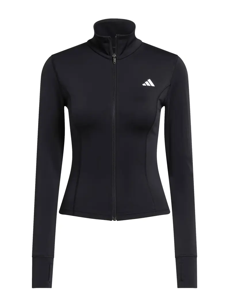 ADIDAS PERFORMANCE Giacca di felpa sportiva 'OPT ESS'  nero
